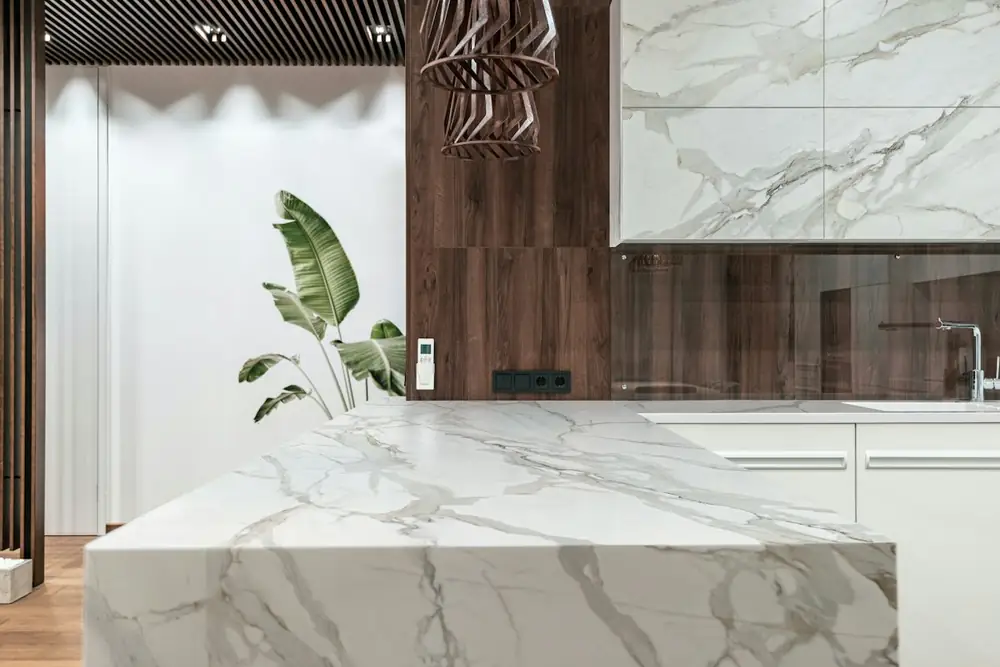 Realizacja z płyty Dekton® Morpheus